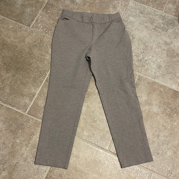 J. Jill Pants Pull on Style KPT233642 Tan/cream size small petite pockets - Picture 1 of 5
